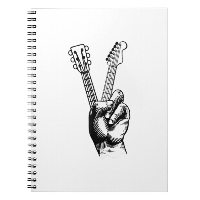 Carnet Guitar Lover | Say Hi Guitar (Devant)
