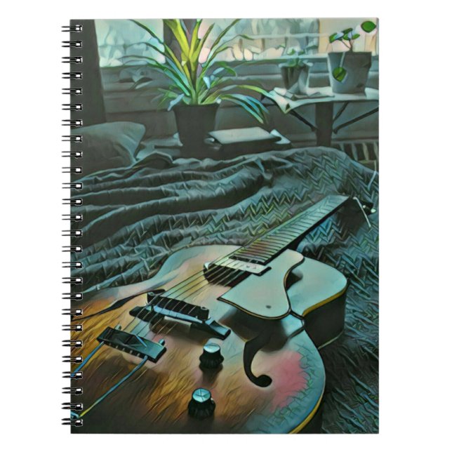 Carnet Guitare acoustique (Devant)