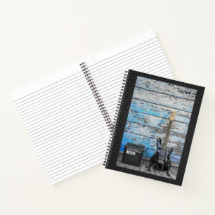 Carnet Guitare & Amp - Personnaliser & personnalisation -