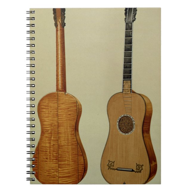 Carnet Guitare faite par Antonio Stradivarius (Devant)
