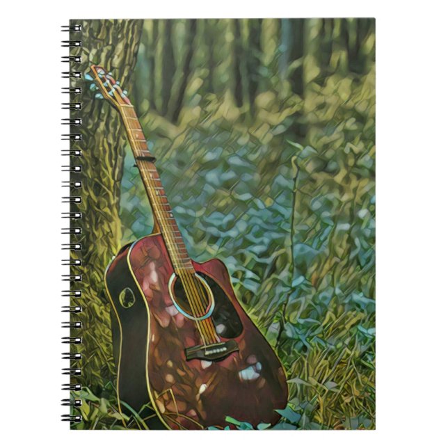 Carnet Guitariste Birthday (Devant)