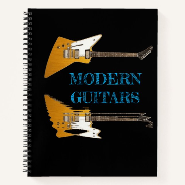 CARNET GUITARS MODERNES (Devant)