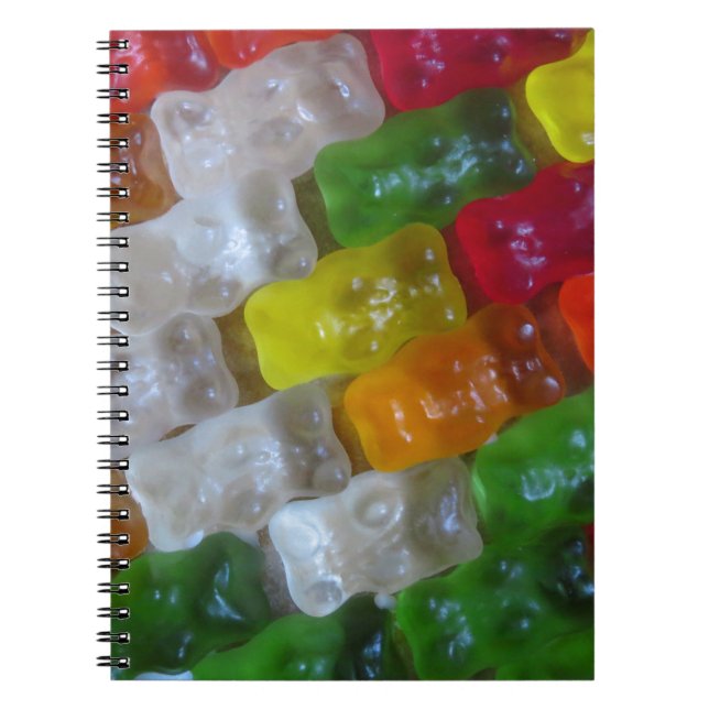 Carnet Gummy Bear Pattern (Devant)