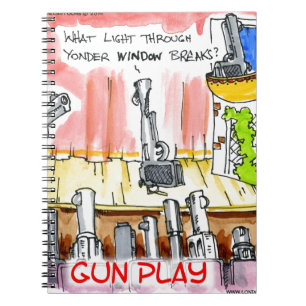 Carnet GunPlay Dessin Animé Drôle