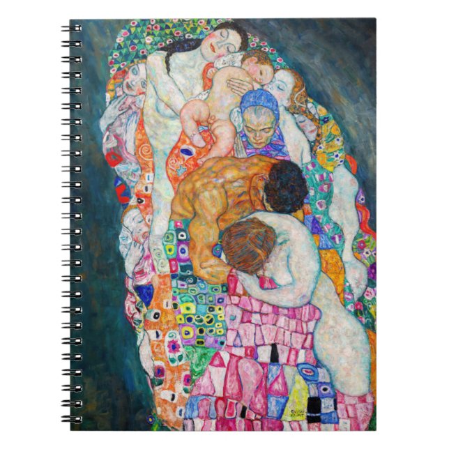 Carnet Gustav Klimt - La Mort et la Vie (Devant)