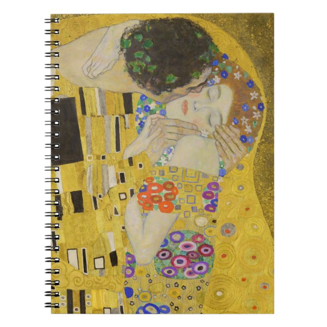 Carnet Gustav Klimt - Le baiser (Devant)