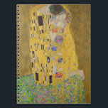 Carnet Gustav Klimt "le baiser "<br><div class="desc">Chef d'oeuvre de s de Gustav Klimt ': "Le baiser". "Le baiser, " a créé par le peintre autrichien Gustav Klimt. Il a considéré son travail plus célèbre. Il l'a peint entre les années 1907 et 1908, qui étaient le sommet de sa "période d'or, " quand il a peint un...</div>