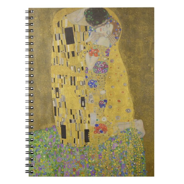 Carnet Gustav Klimt "le baiser " (Devant)