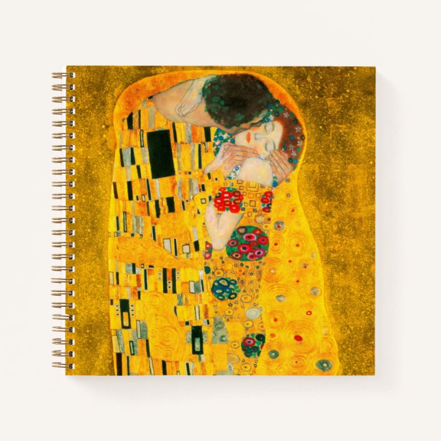 Carnet Gustav Klimt Le Baiser (Devant)