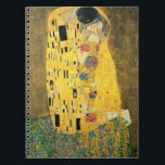 Carnet GUSTAV KLIMT - Le baiser 1907<br><div class="desc">GUSTAV KLIMT - Le baiser 1907Huile et feuille d'or sur toile</div>