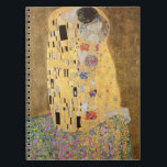 Carnet Gustav Klimt | The Kiss, 1907-08<br><div class="desc">The Kiss,  1907-08 | par Gustav Klimt | Lieu de l'art : Osterreichische Galerie Belvedere,  Vienne,  Autriche | Artiste autrichien | Numéro de collection d'images : XAM601</div>