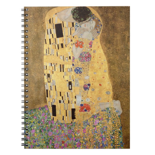 Carnet Gustav Klimt | The Kiss, 1907-08 (Devant)