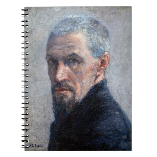 Carnet Gustave Caillebotte - Autoportrait (Devant)