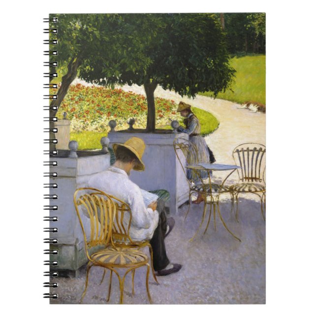 Carnet Gustave Caillebotte - Les Orangers (Devant)