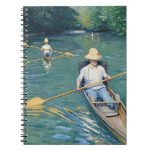 Carnet Gustave Caillebotte - Skiffs on the Yerres