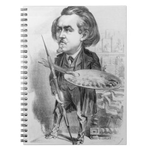 Carnet Gustave Dore (1832-83), caricature de 'Le Boulev