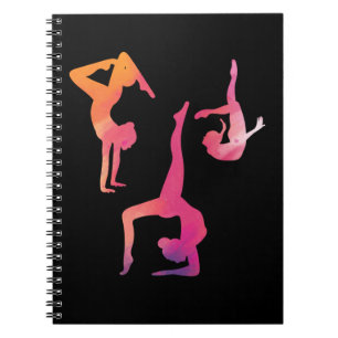 Carnet Gymnast Women Rhythmic Gymnastics Colorful