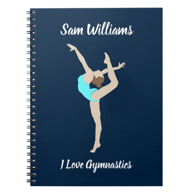 Carnet Gymnaste féminine (Devant)