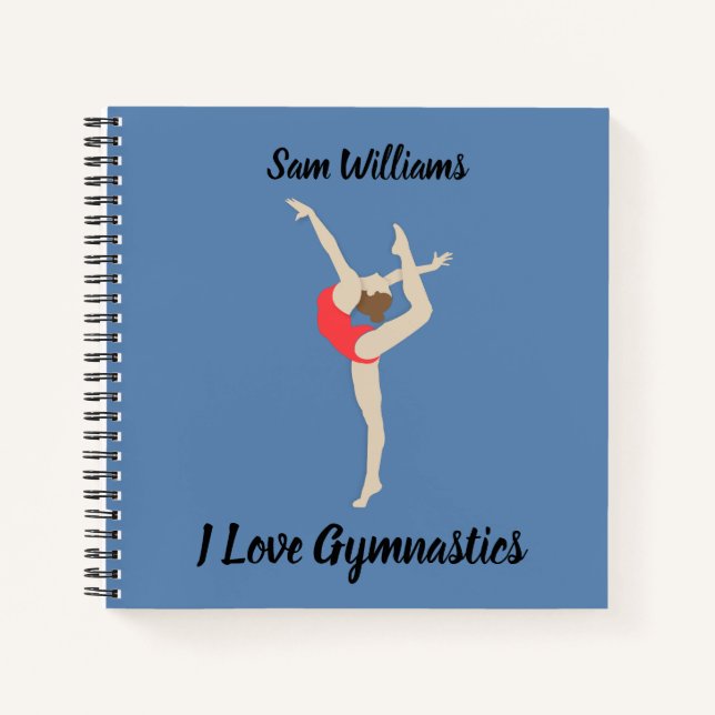 Carnet Gymnaste féminine (Devant)