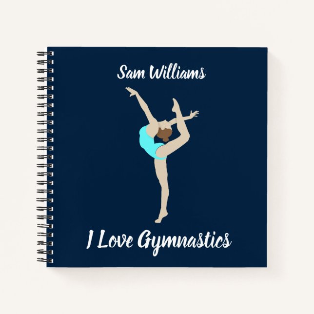 Carnet Gymnaste féminine (Devant)