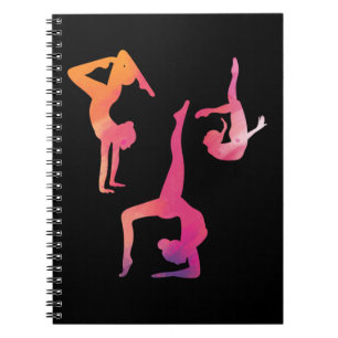 Carnet Gymnaste Femmes Gymnastique rythmique Coloré
