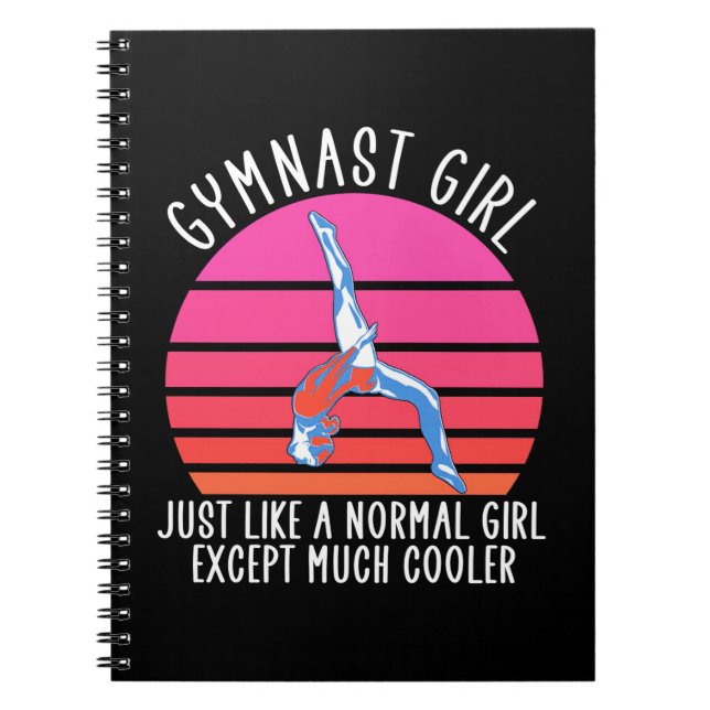 Carnet Gymnaste Girl (Devant)