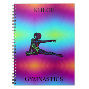 Carnet Gymnastique Art Word coloré