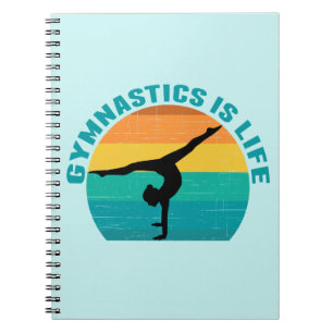 Carnet Gymnastique est la vie belle Sunset Gymnaste Turqu