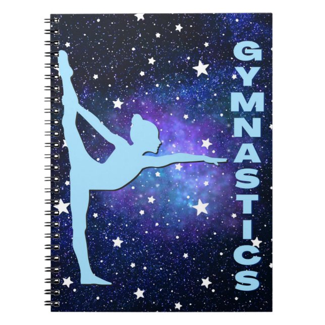 Carnet Gymnastique galaxie (Devant)