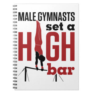 Carnet Gymnastique Hommes Garçons Hommes Gymnases mascul