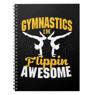 Carnet Gymnastique Je Suis Flippin Awesome