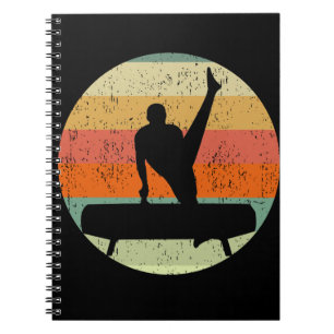 Carnet Gymnastique masculine Gymnaste masculine au couche