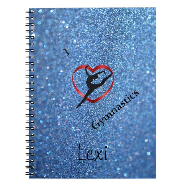 CARNET GYMNASTIQUE PERSONNALISÉ (Devant)