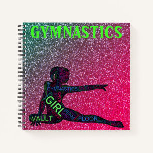 Carnet Gymnastique Watermelon Sparkle Neon Word Art