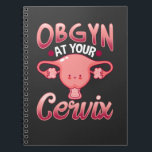 Carnet Gynécologue obstétricien du Cube Cervix OBGYN<br><div class="desc">Funny Cervix Obstetricien gynécologue Docteur OBGYN. Cadeau de santé Médicale pour obstétricienne ou gynécologue.</div>