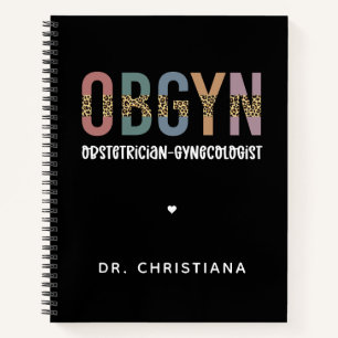 Carnet Gynécologue obstétricien OBGYN personnalisé