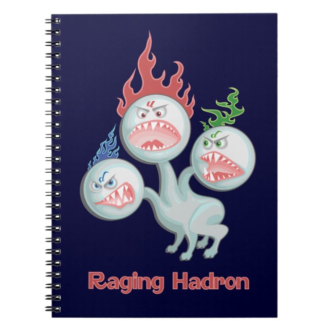 Carnet Hadron faisant rage (Devant)