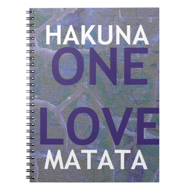 CARNET HAKUNA MATATA (Devant)