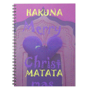 Carnet Hakuna Matata Merry Christmas Love Design.jpg