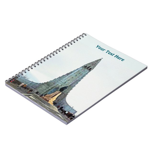 Carnet Hallgrímskirkja, Reykjavik (Côté gauche)