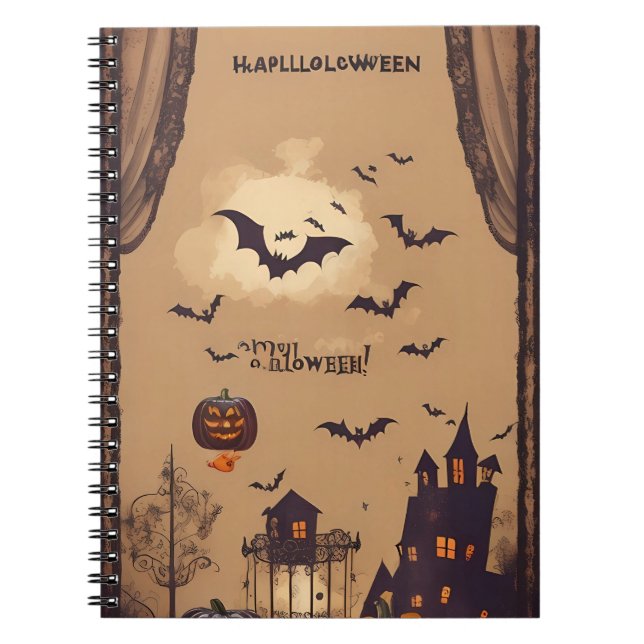 carnet halloween (Devant)