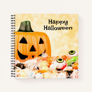 Carnet Halloween Candy Jack olantern