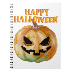 Carnet Halloween - Citrouille