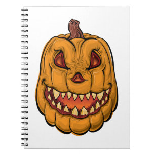 Carnet Halloween citrouille