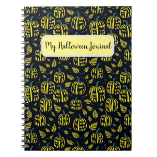 Carnet Halloween citrouille