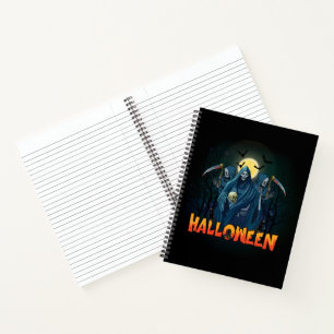 Carnet Halloween de nuit squelette effrayant, Mon humeur