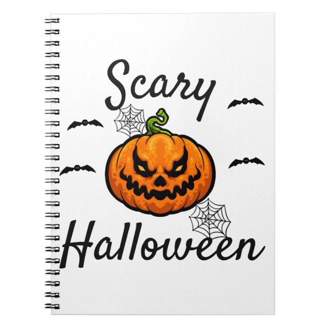 Carnet Halloween effrayant         (Devant)