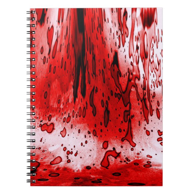 Carnet Halloween Épouvantable Sanglant Horreur (Devant)
