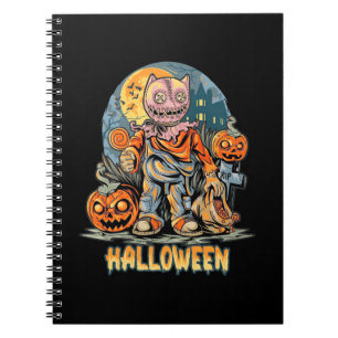 Carnet Halloween Et Chat