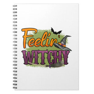 Carnet Halloween Feeling Witchy Birthday